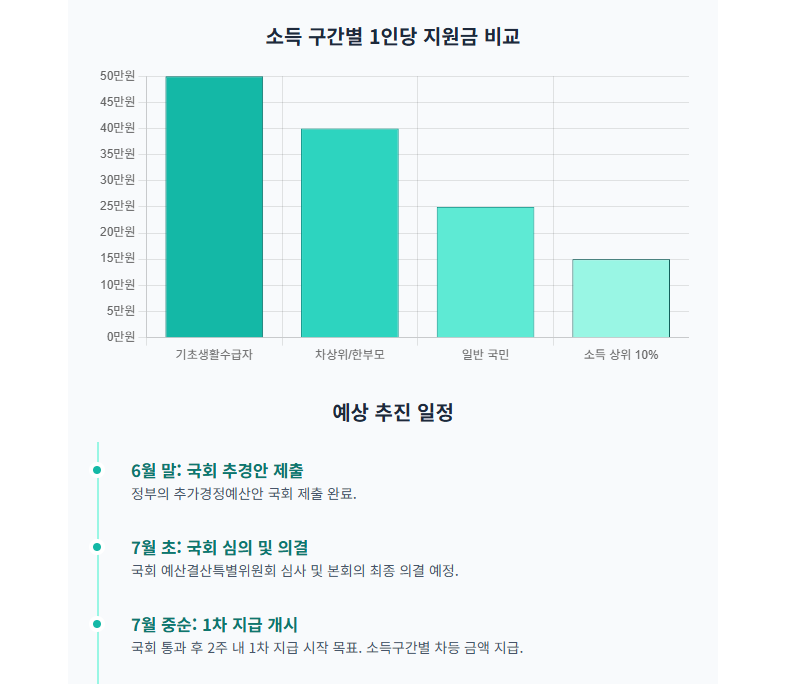2025년 민생회복 지원금 소비쿠폰