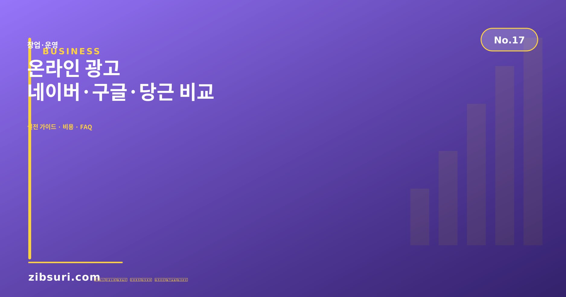 온라인 광고 — 네이버·구글·당근 비교