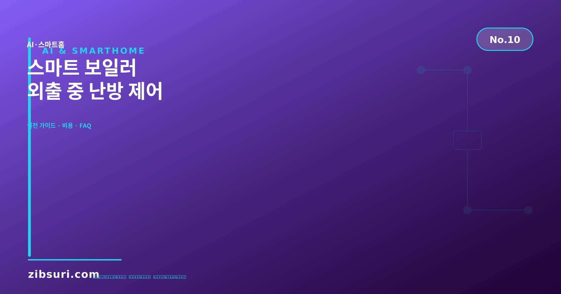 스마트 보일러 — 외출 중 난방 제어