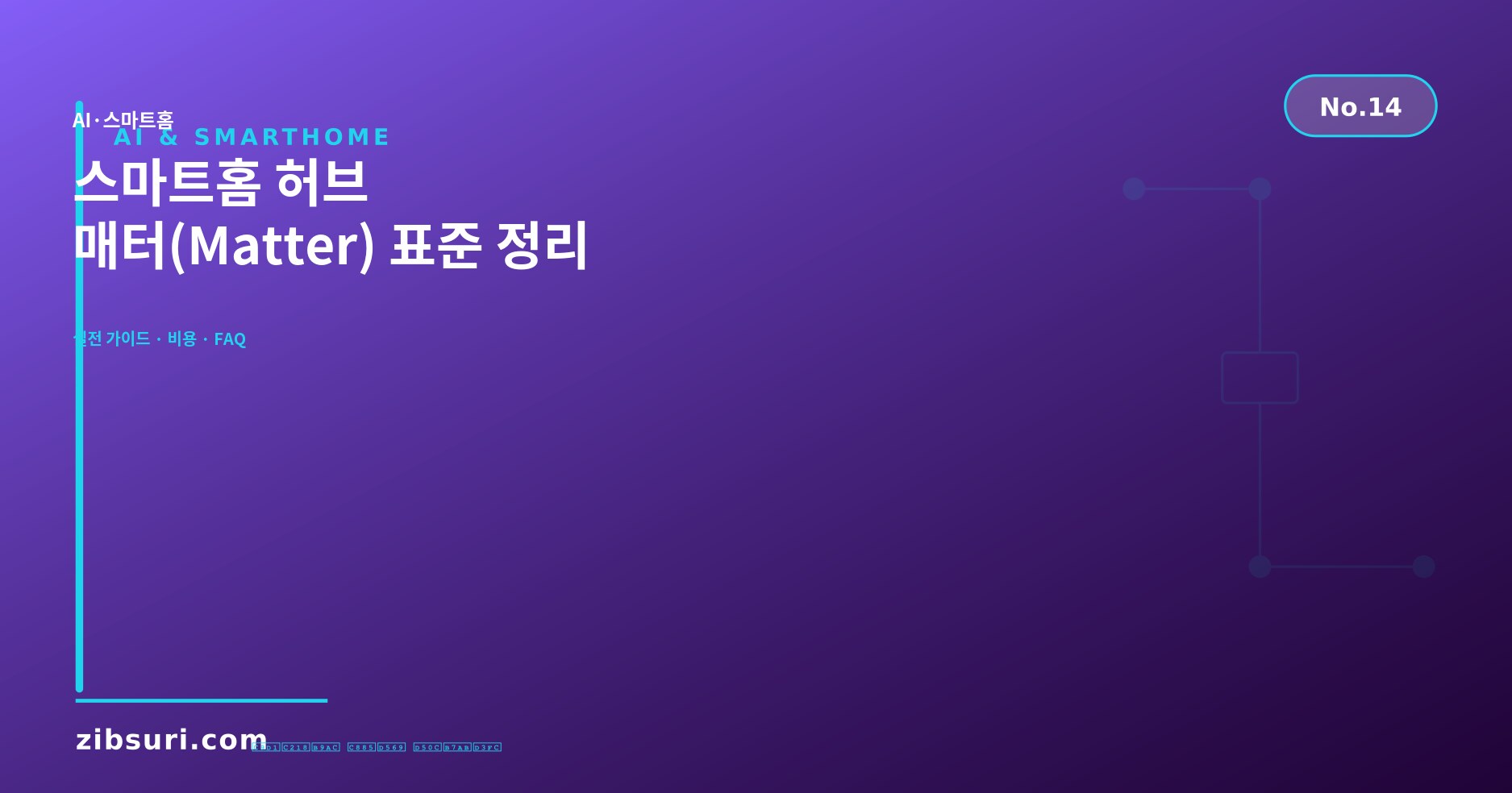 스마트홈 허브 — 매터(Matter) 표준 정리