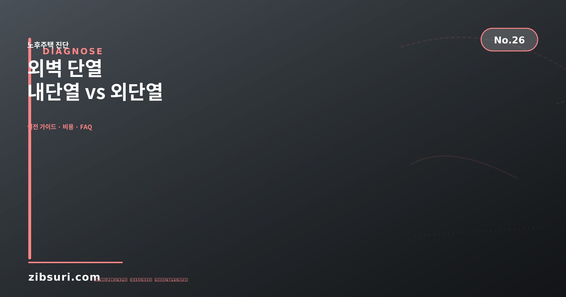 외벽 단열 — 내단열 vs 외단열